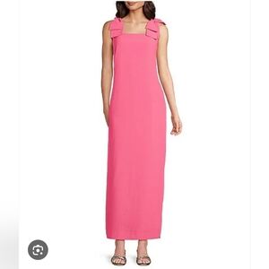 Abbey Glass Michelle Shift Gown Carnation